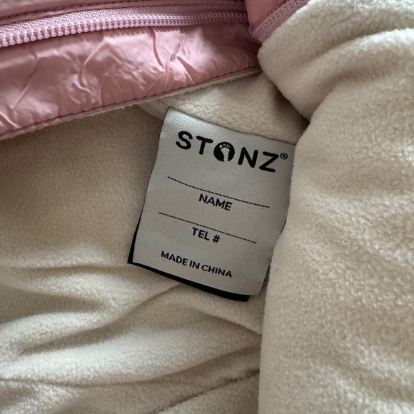 STONZ Bundle 18-24M - 2-in-1 Snow Suit, Puffer Booties, and Fleece Hat for Baby - Picture 8 of 10